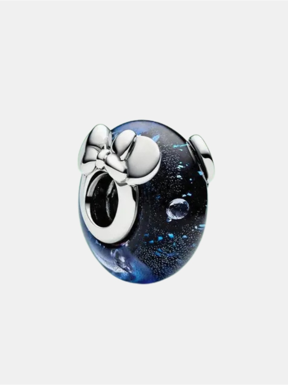 New Minnie Mouse Blue Murano Charm